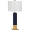 (Set of 2) 31" Dolce Table Lamp Navy/Gold (Includes CFL Light Bulb) - Safavieh 8 (Set of 2) 31" Dolce Table Lamp Navy/Gold (Includes CFL Light Bulb) - Safavieh -Loca Table Lamps Store unnamed file 298