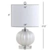 JONATHAN Y 17.5" Glass/Crystal Pearl Table Lamp (Includes Energy Efficient Light Bulb) - JONATHAN Y Chrome 7 JONATHAN Y 17.5" Glass/Crystal Pearl Table Lamp (Includes Energy Efficient Light Bulb) - JONATHAN Y Chrome -Loca Table Lamps Store unnamed file 2986