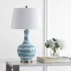 JONATHAN Y 30.5" Ceramic/Metal Tucker Striped Table Lamp (Includes LED Light Bulb) - JONATHAN Y Blue -Loca Table Lamps Store unnamed file 2991