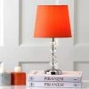 (Set of 2) 15" Derry Stacked Crystal Lamp Clear (Includes CFL Light Bulb) - Safavieh -Loca Table Lamps Store unnamed file 3000