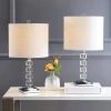 JONATHAN Y 22" (Set of 2) Barnard Crystal/Metal Table Lamp (Includes LED Light Bulb) Clear - JONATHAN Y -Loca Table Lamps Store unnamed file 3003
