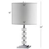JONATHAN Y 22" (Set of 2) Barnard Crystal/Metal Table Lamp (Includes LED Light Bulb) Clear - JONATHAN Y -Loca Table Lamps Store unnamed file 3005