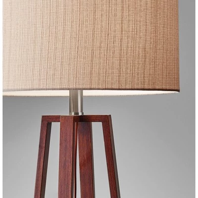 23.75" Quinn Table Lamp Brown - Adesso 4 23.75" Quinn Table Lamp Brown - Adesso - Image 2
