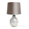 1-Light Table Lamp with Fabric Shade White - Simple Designs -Loca Table Lamps Store unnamed file 3024