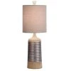 Haverhill Coil Banded Table Lamp with Cylinder Shade Natural Pine/Silver - StyleCraft -Loca Table Lamps Store unnamed file 3045
