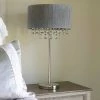 27" x 13" Penelope String Table Lamp Brushed Nickel - Decor Therapy -Loca Table Lamps Store unnamed file 3076