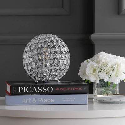 JONATHAN Y 8.25" Acrylic/Metal Gemma Table Lamp (Includes LED Light Bulb) Clear - JONATHAN Y 4 JONATHAN Y 8.25" Acrylic/Metal Gemma Table Lamp (Includes LED Light Bulb) Clear - JONATHAN Y - Image 2