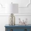 JONATHAN Y 24.5" Glass Emilia Trellis Pattern Table Lamp (Includes LED Light Bulb) Silver - JONATHAN Y -Loca Table Lamps Store unnamed file 3109
