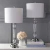 JONATHAN Y 27" (Set of 2) Victoria Crystal Table Lamp (Includes LED Light Bulb) Clear - JONATHAN Y -Loca Table Lamps Store unnamed file 3112