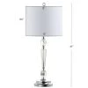 JONATHAN Y 27" (Set of 2) Victoria Crystal Table Lamp (Includes LED Light Bulb) Clear - JONATHAN Y -Loca Table Lamps Store unnamed file 3113
