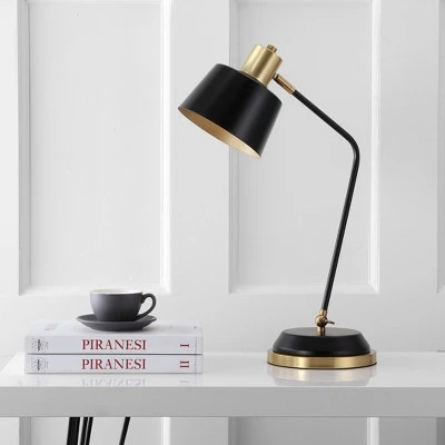 JONATHAN Y 23" Metal Rochelle Task Lamp (Includes LED Light Bulb) Black - JONATHAN Y 4 JONATHAN Y 23" Metal Rochelle Task Lamp (Includes LED Light Bulb) Black - JONATHAN Y - Image 2