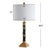 JONATHAN Y 28.5" Camilla Resin Table Lamp (Includes LED Light Bulb) Gold - JONATHAN Y -Loca Table Lamps Store unnamed file 3129