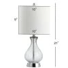 JONATHAN Y 21" Metal/Bubble Glass Playa Table Lamp (Includes LED Light Bulb) Clear - JONATHAN Y -Loca Table Lamps Store unnamed file 313