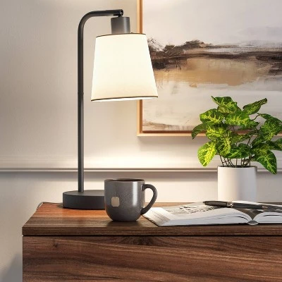 Shaded Arc Table Lamp - Project 62™ Nickel 3 Shaded Arc Table Lamp - Project 62™ Nickel