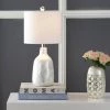 JONATHAN Y 21" Lucille Seashell Table Lamp (Includes LED Light Bulb) Pearl White - JONATHAN Y -Loca Table Lamps Store unnamed file 3155