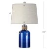 JONATHAN Y 23.5" Glass Azure Bottle Table Lamp (Includes LED Light Bulb) Blue - JONATHAN Y -Loca Table Lamps Store unnamed file 3160