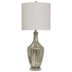 Northbay Table Lamp Dark Silver - StyleCraft