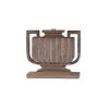 Wembley Ribbed Urn Table Lamp with Tapered Rectangle Shade Brown - StyleCraft -Loca Table Lamps Store unnamed file 3187