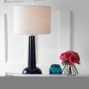JONATHAN Y 31" Glass Hope Table Lamp (Includes LED Light Bulb) Blue - JONATHAN Y -Loca Table Lamps Store unnamed file 3198