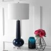 JONATHAN Y 31" Glass Hope Table Lamp (Includes LED Light Bulb) Blue - JONATHAN Y -Loca Table Lamps Store unnamed file 3199