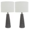 Set of 2 Ceramic Table Lamps - Decor Therapy Charcoal -Loca Table Lamps Store unnamed file 322
