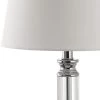 (Set of 2) 24" Zara Crystal Table Lamp Clear (Includes CFL Light Bulb) - Safavieh -Loca Table Lamps Store unnamed file 3234