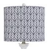 Whimsical Moulded Frog Table Lamp with Printer Shade Navy/White - StyleCraft -Loca Table Lamps Store unnamed file 3243