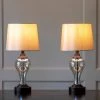 17" Set of 2 Brady Table Lamp with USB Ports Bronze Glass - Decor Therapy -Loca Table Lamps Store unnamed file 3258