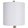 Traditional Satin Brass Table Lamp with Clear Glass Fluted Body - StyleCraft -Loca Table Lamps Store unnamed file 3307