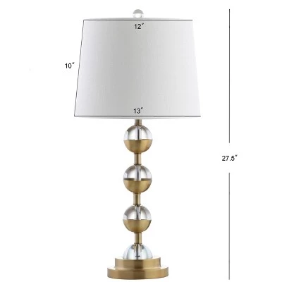 JONATHAN Y 27.5" (Set of 2) Avery Crystal Table Lamp (Includes LED Light Bulb) - JONATHAN Y 5 JONATHAN Y 27.5" (Set of 2) Avery Crystal Table Lamp (Includes LED Light Bulb) - JONATHAN Y - Image 3