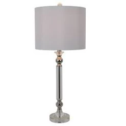 28.5" Rotunda Table Lamp Gold - Decor Therapy