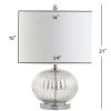 JONATHAN Y 21" Glass Judith Mercury Table Lamp (Includes LED Light Bulb) Silver - JONATHAN Y -Loca Table Lamps Store unnamed file 3343