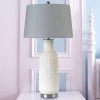 33" Ceramic Table Lamp with Hardback Fabric Shade White - Cal Lighting -Loca Table Lamps Store unnamed file 3351