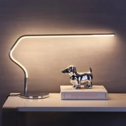 JONATHAN Y 15" Julian Task Lamp (Includes LED Light Bulb) Silver - JONATHAN Y