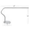 JONATHAN Y 15" Julian Task Lamp (Includes LED Light Bulb) Silver - JONATHAN Y -Loca Table Lamps Store unnamed file 3355