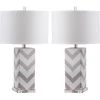 Penelope Table Lamp (Set of 2) - Safavieh Gray -Loca Table Lamps Store unnamed file 3374