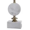 Marble Disc and Brass Accent Table Lamp on Marble Base White - StyleCraft -Loca Table Lamps Store unnamed file 3392