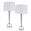 30" Metal/Crystal Table Lamp Set Brushed Steel - Cal Lighting -Loca Table Lamps Store unnamed file 3404