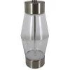 26" Glass and Metal Cadance Convex Clear Table Lamp (Includes LED Light Bulb) Brushed Steel - Decor Therapy -Loca Table Lamps Store unnamed file 3432