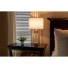 26" Glass and Metal Cadance Convex Clear Table Lamp (Includes LED Light Bulb) Brushed Steel - Decor Therapy -Loca Table Lamps Store unnamed file 3440