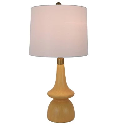 26" Carlita Table Lamp Natural Wood - Decor Therapy 3 26" Carlita Table Lamp Natural Wood - Decor Therapy