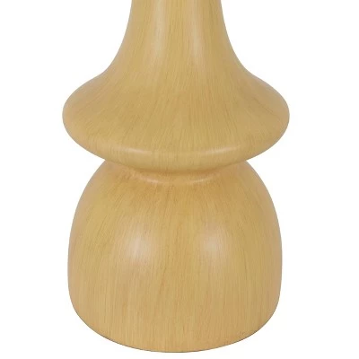 26" Carlita Table Lamp Natural Wood - Decor Therapy 4 26" Carlita Table Lamp Natural Wood - Decor Therapy - Image 2
