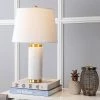 JONATHAN Y 23" Marble Adams Table Lamp (Includes LED Light Bulb) White - JONATHAN Y -Loca Table Lamps Store unnamed file 3465