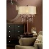 36.25" Antique Metal Table Lamp with Crystals Brown - Ore International -Loca Table Lamps Store unnamed file 3487
