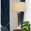 31.5" Sebree Resin/Leatherette Table Lamp with Crystal Font and Metal Base Antique Brass - Cal Lighting -Loca Table Lamps Store unnamed file 3512