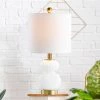 JONATHAN Y 20" Metal/Glass Daphne Ribbed Table Lamp (Includes LED Light Bulb) White - JONATHAN Y -Loca Table Lamps Store unnamed file 3520