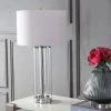 JONATHAN Y 29" Glass Harper Table Lamp (Includes LED Light Bulb) Clear - JONATHAN Y -Loca Table Lamps Store unnamed file 3534