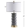 JONATHAN Y 28" Ceramic Taipei Table Lamp (Includes Energy Efficient Light Bulb) - JONATHAN Y Gray -Loca Table Lamps Store unnamed file 3539