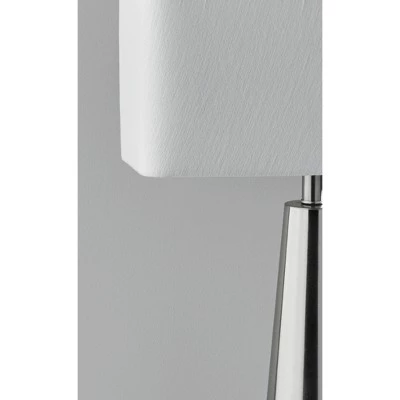 Lillian Table Lamp Silver - Adesso 3 Lillian Table Lamp Silver - Adesso