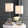 Set of 2 Zayne Table Lamps (Includes LED Light Bulb) Clear/Brass/Gold - Safavieh -Loca Table Lamps Store unnamed file 359